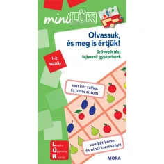 Móra: miniLÜK Berimo, in tudi razumemo! - Vaje za razvoj razumevanja besedila