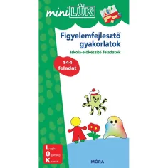 Móra: miniLÜK Vaje za razvijanje pozornosti - Naloge za pripravo na šolo
