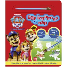Móra: Paw Patrol – Vznemirljiv dan. Čopič, voda, čarovnija delovni zvezek