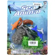Morska bitja paket figuric s skalnjakom