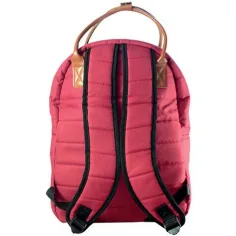 Must: Rdeča zaobljena šolska torba, nahrbtnik 40 x 30 x 12 cm slika 3
