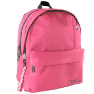 Must: Zaobljena svetlo rdeča šolska torba, nahrbtnik s štirimi predelki 32 x 17 x 42 cm