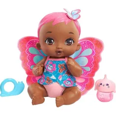 My Garden Baby: Skrb za sladkega dojenčka lutka metuljček 30cm - Mattel slika 3