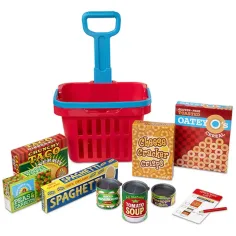 Nakupovalni voziček na kolesih igralni komplet - Melissa & Doug slika 2