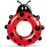 Napihljiv plavalni obroč s 3D motivom Pikapolonica 50cm  - Mondo Toys