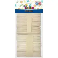 Natur lesene palice 114mm 100-delni paket dekorativnih okrasov
