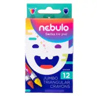 Nebulo: 12-delni komplet barvnih voščenk Jumbo