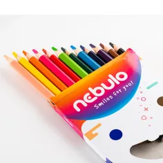 Nebulo: 12-delni paket trikotnih barvnih svinčnikov Jumbo slika 2