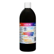 Nebulo: Črna tekoča tempera barvica 500ml v steklenički