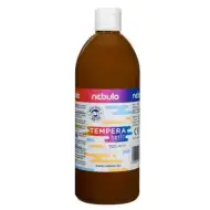 Nebulo: Rjava tekoča tempera barvica 500ml v steklenički