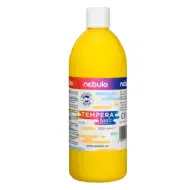 Nebulo: Rumena tekoča tempera barvica 500ml v steklenički
