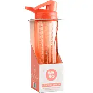 Nebulo: Wabo bidon koralne barve z zaponko in držalom 750ml