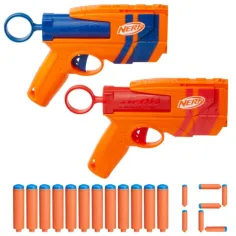 Nerf N Series Duo Pack komplet dveh pištol za streljanje penastih izstrelkov - Hasbro slika 2