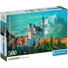 Grad Neuschwanstein, Nemčija HQC 500 delni puzzle - Clementoni slika 1