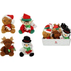 Nicotoy: Božična plišasta figura v več različicah 1kos 18cm - Simba Toys