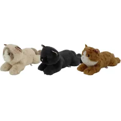 Nicotoy: Ležeča plišasta mačka v več barvnih različicah 38cm 1kos – Simba Toys