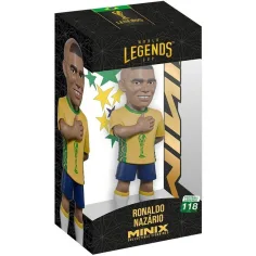 Nogometaš akcijska figura, 12 cm - Svetovno prvenstvo legende Brazilija Ronaldo v dresu 9