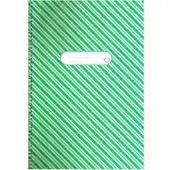 Novum brezčrtni zvezek A4 spiralne vezave 60 listov