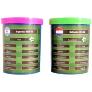 Odigraj znova finale nogom. SP 1978! Argentina - Nizozemska Set za nogomet z gumbi z darilno ekipo