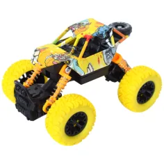 Off-Road reli avtomobil na poteg rumene barve 1/32 slika 2