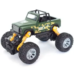 Off-Road terensko vozilo na poteg zelene barve 1/32 slika 2