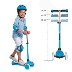 On and Go modri trikolesni skiro - Mondo Toys slika 3