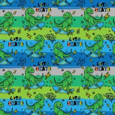Papir za zavijanje z motivom T-Rexa na deski 100x70cm