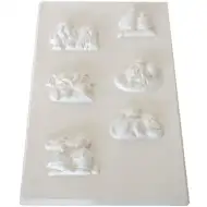 Parne figurice Moduli za izlivanje mavca