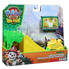 Paw Patrol Dino Film - Prevrnjen akrobatski vozila Rubble - Spin Master