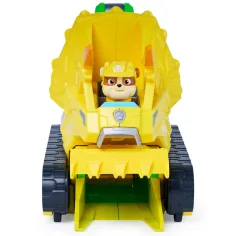 Paw Patrol Dinosaurus Film: Chomp & Rescue grizljiva vozila s figurico Rubble - Spin Master slika 2