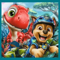 Paw Patrol Otok Dinosavov - 3 v 1 20, 36, 50 delni puzzle - Trefl slika 3
