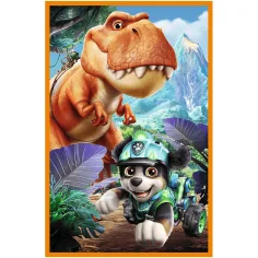 Paw Patrol Otok Dinosavrov - 3 x 80 kosov puzzle - Trefl slika 2