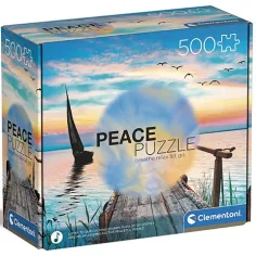 Peace Puzzle: Mirna sapica 500-delni puzzle - Clementoni