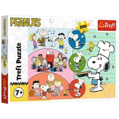 Peanuts Snoopy in prijatelji 200-delni puzzle - Trefl slika 1