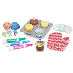 Peka-cooking Cupcake igrača set - Melissa & Doug slika 2