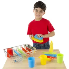 Kuhanje-pečenje kuhinjski jedilni set z cedilom igrača - Melissa & Doug slika 3