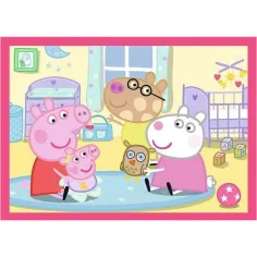 Peppa prašiček - 4 v 1 12,15,20,24 kosov puzzle - Trefl slika 2