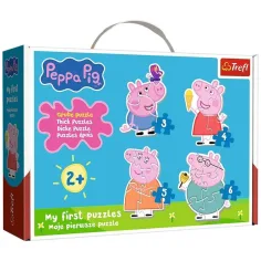 Peppa prašiček - Prvi Baby puzzle v torbi - Trefl slika 2