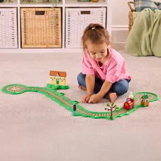 Peppa prašiček Whizz-Around Zajček Rebeka rdeči vlak igrača slika 4