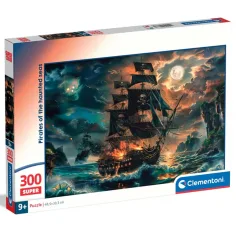 Duhovite morje piratov 300-delni puzzle - Clementoni