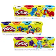 Play-Doh 4 lončki barvnega plastelina - Hasbro