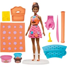 Play-Doh: Barbie Plažni dan modelirne mase set - Hasbro slika 2