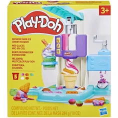 Play-Doh: Barvni vijak sladoledna igrača set - Hasbro