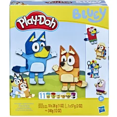 Play-Doh: Bluey Make 'n Mash Costumes – komplet plastelina - Hasbro