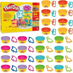 Play-Doh: Paket za zabavo 24 kosov s plastelinom in dodatki - Hasbro slika 2