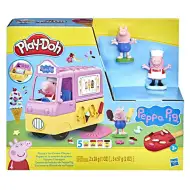 Play-Doh: Pujsa Pepa Set za izdelavo sladoleda z dodatki 227g - Hasbro