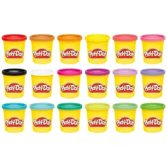 Play-Doh: Komplet plastelina v lončkih, 18 kosov, 1530 g - Hasbro slika 2