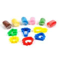 Play-Dough: Heroes Komplet plastelina 8x15g raketa slika 2