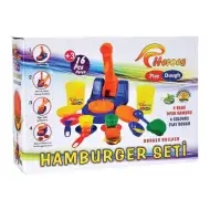 Play-Dough: Komplet plastelina za pripravo hamburgerja