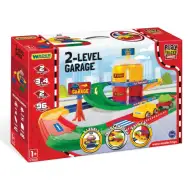 Play Tracks: Garaža na 2 nivojih z avtomobilčkom s prikolico - Wader